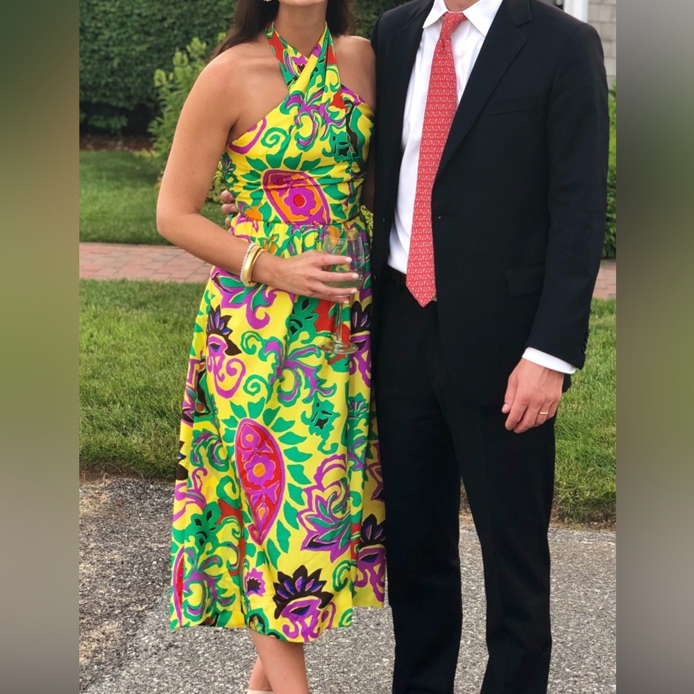 JCREW Vibrant Multicolor Dress